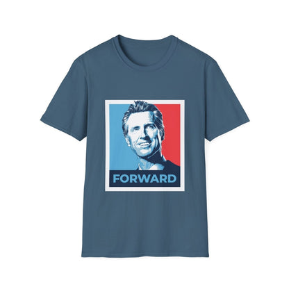 Free Oppression - T-Shirt - Gavin Newsom Forward – Pro - Democracy Campaign T-Shirt