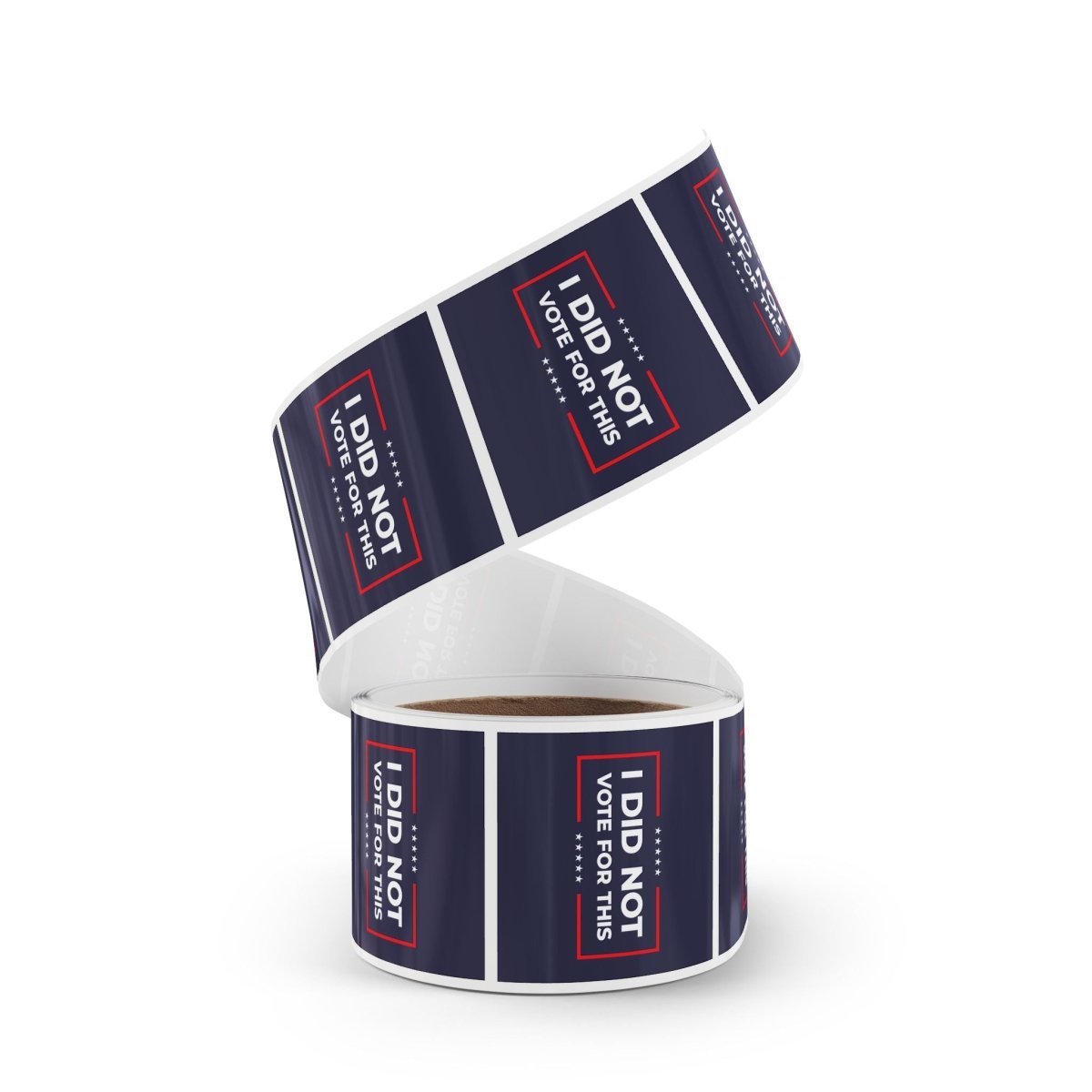 Free Oppression - Sticker Roll - I Did Not Vote For This - Square Vinyl Sticker Label Rolls - Anti Trump Protest "No Kings" Antifascist Decals