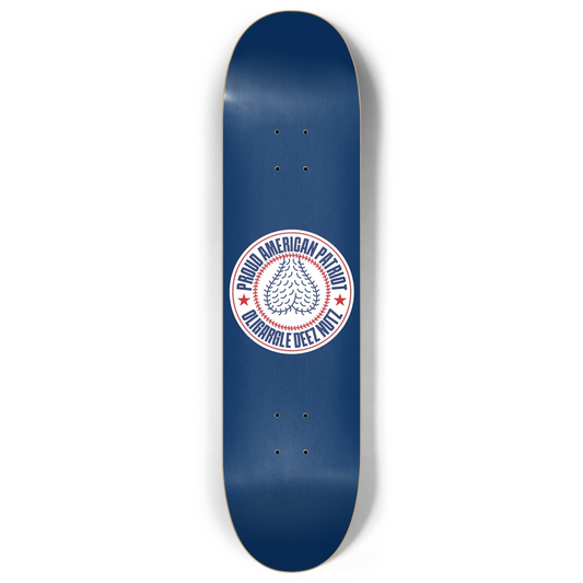 Proud American Patriot Oligargle Deez Nutz 7-Ply Canadian Maple Skateboard Deck