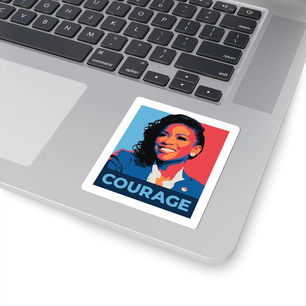 Free Oppression - Kiss - Cut Sticker - Jasmine Crockett Courage – Kiss - Cut Sticker