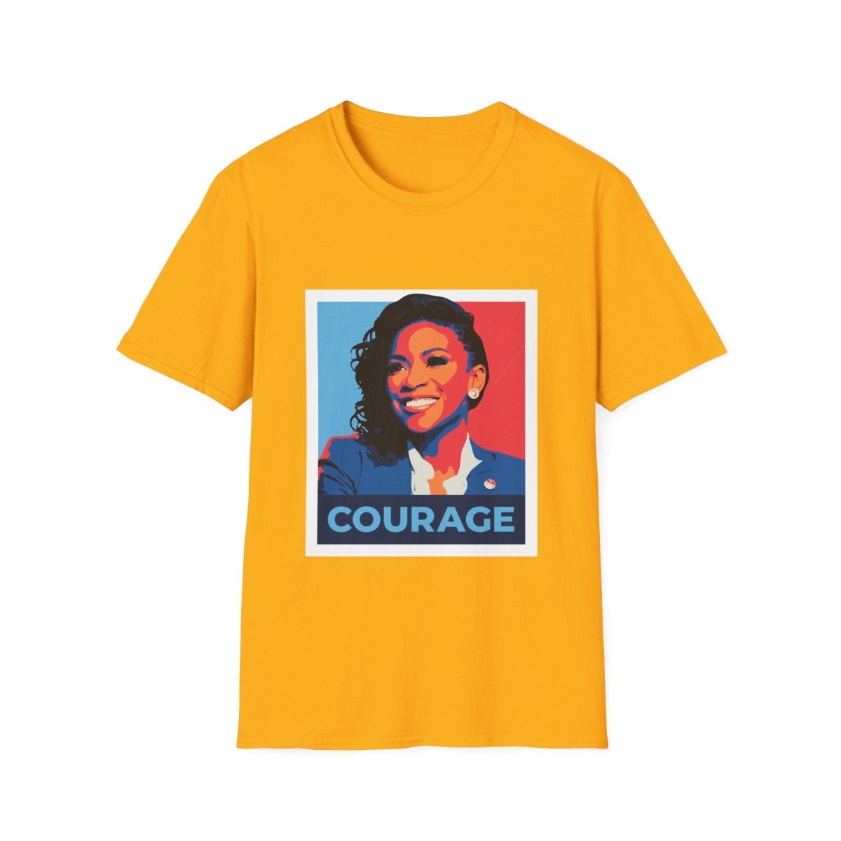 Free Oppression - T-Shirt - Jasmine Crockett Courage – Pro - Democracy Political Tee