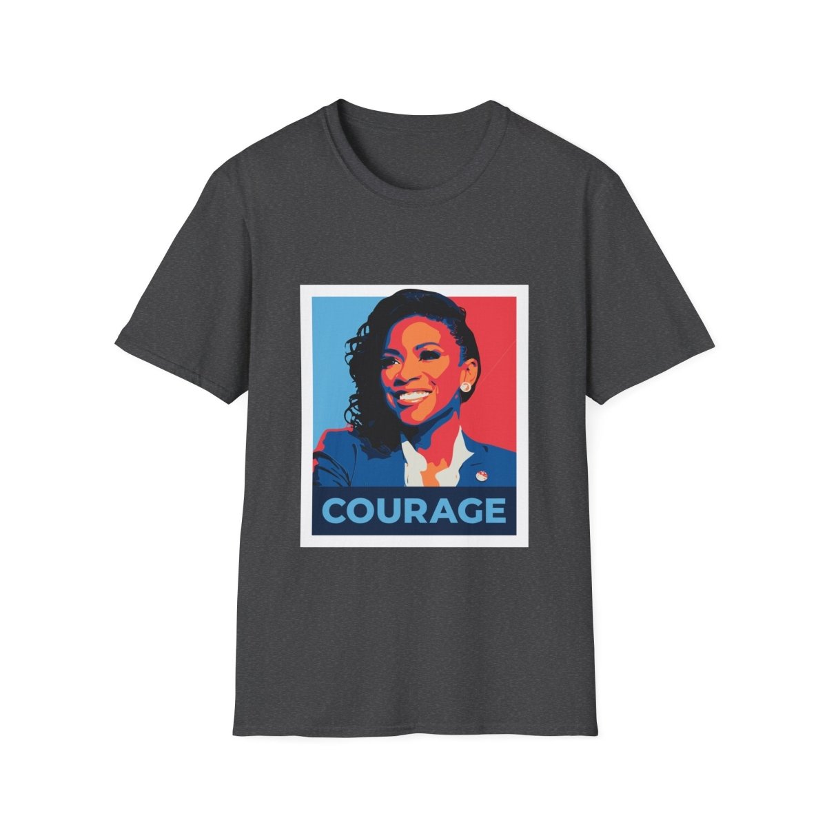 Free Oppression - T-Shirt - Jasmine Crockett Courage – Pro - Democracy Political Tee