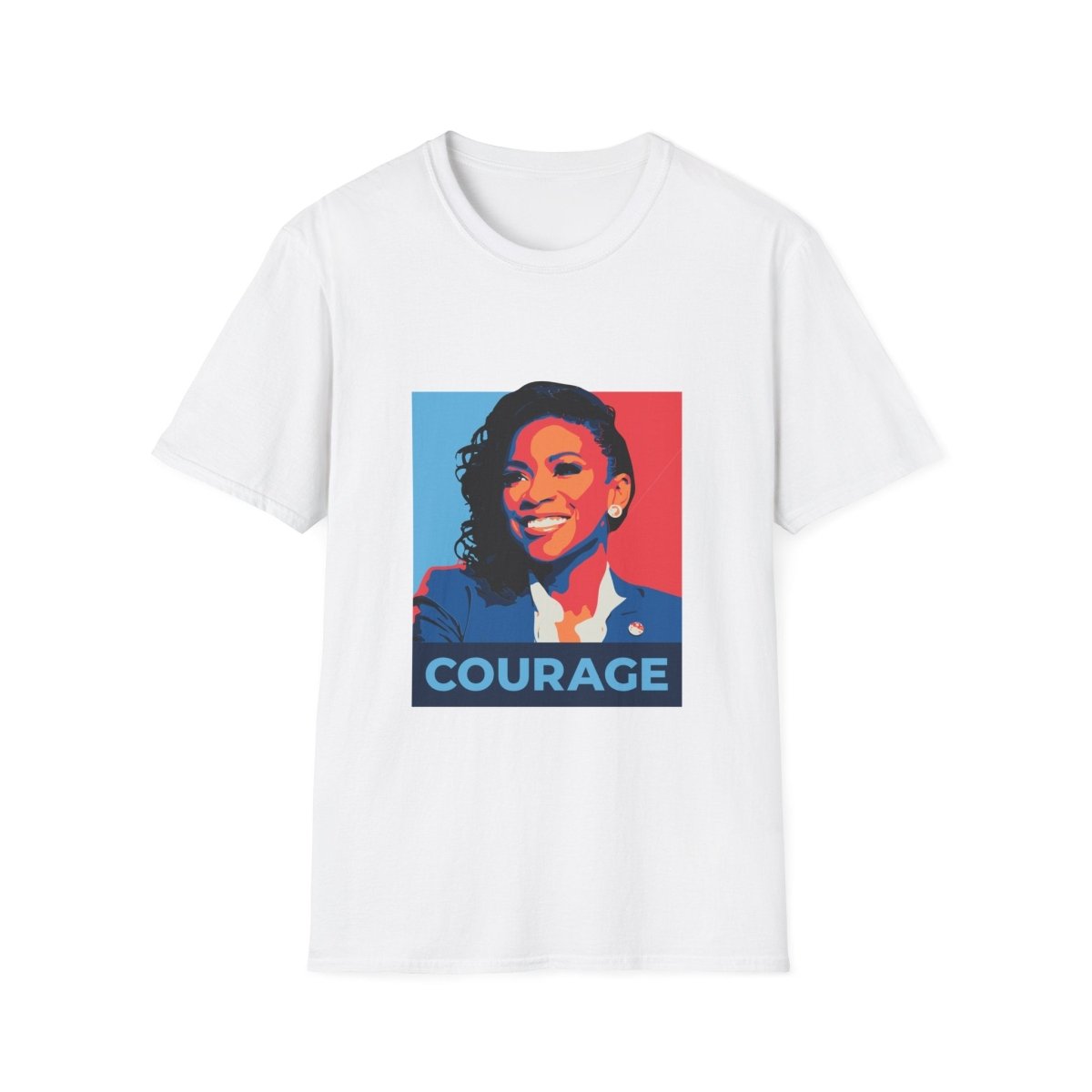 Free Oppression - T-Shirt - Jasmine Crockett Courage – Pro - Democracy Political Tee