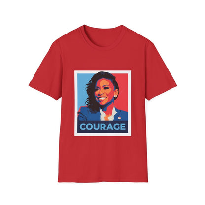 Free Oppression - T-Shirt - Jasmine Crockett Courage – Pro - Democracy Political Tee
