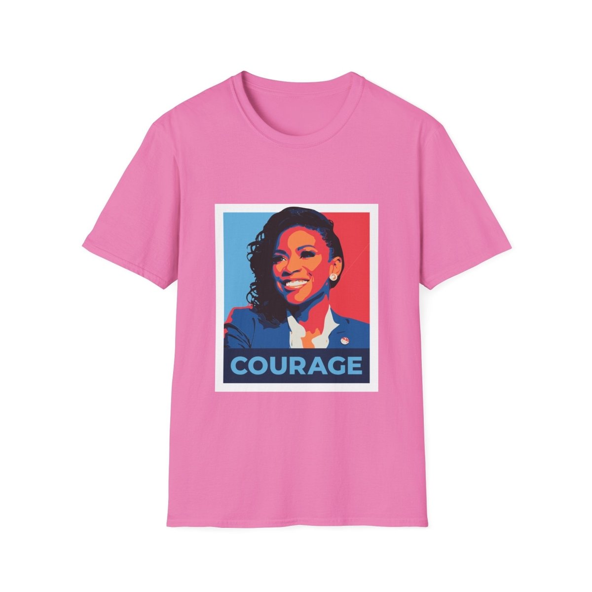 Free Oppression - T-Shirt - Jasmine Crockett Courage – Pro - Democracy Political Tee