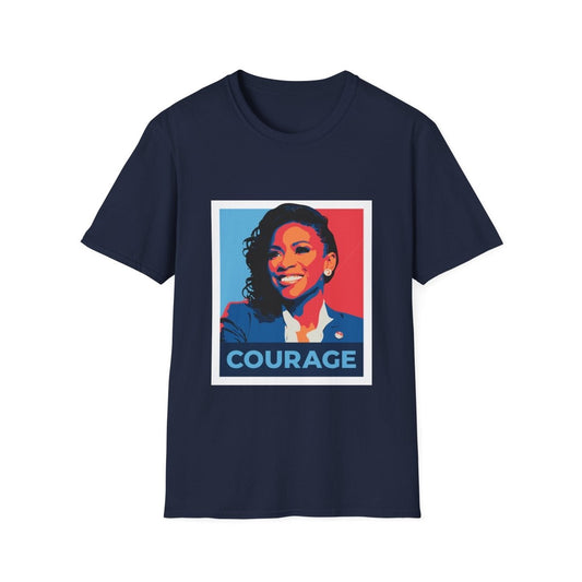 Free Oppression - T-Shirt - Jasmine Crockett Courage – Pro - Democracy Political Tee