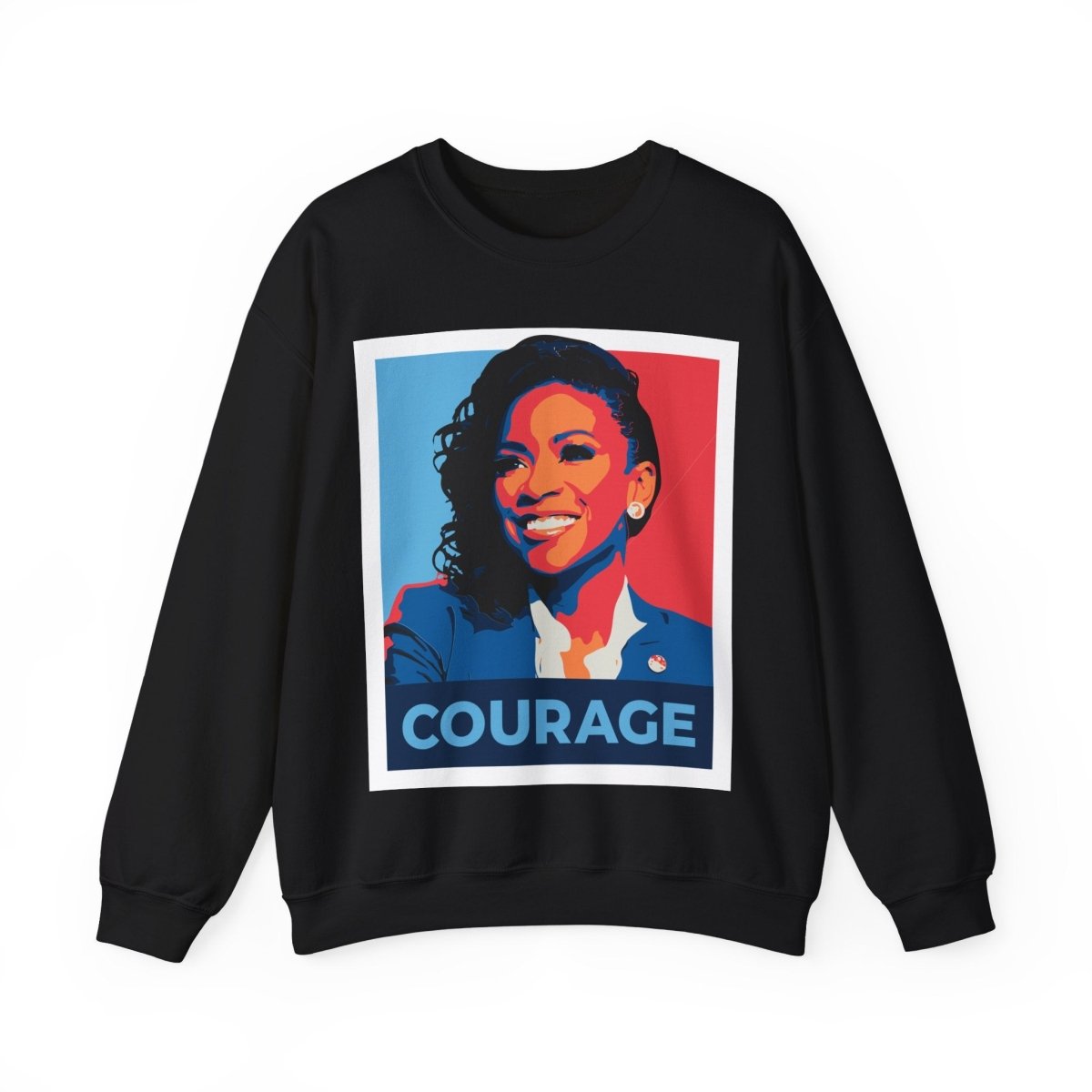 Free Oppression - Sweatshirt - Jasmine Crockett – Courage To Speak Up Sweatshirt