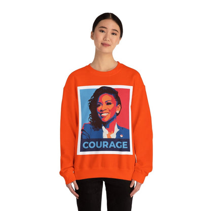 Free Oppression - Sweatshirt - Jasmine Crockett – Courage To Speak Up Sweatshirt