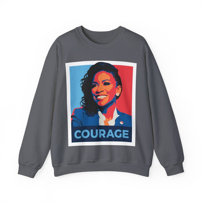 Free Oppression - Sweatshirt - Jasmine Crockett – Courage To Speak Up Sweatshirt