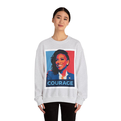 Free Oppression - Sweatshirt - Jasmine Crockett – Courage To Speak Up Sweatshirt