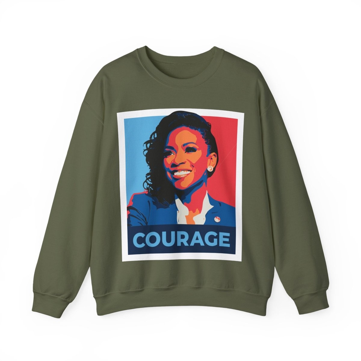Free Oppression - Sweatshirt - Jasmine Crockett – Courage To Speak Up Sweatshirt