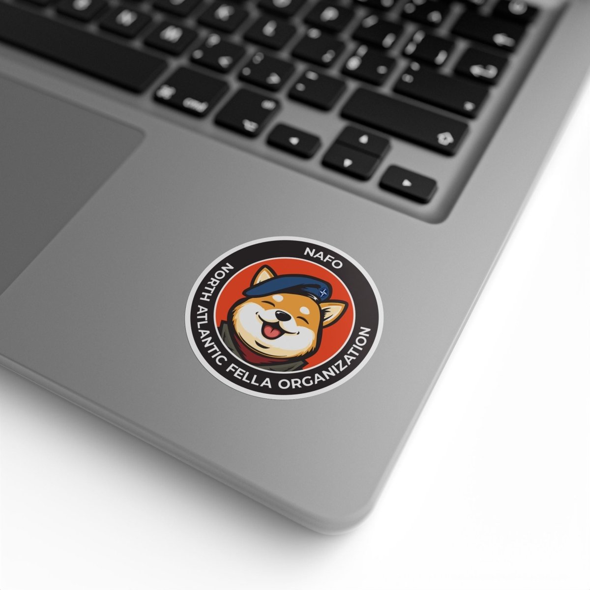 Free Oppression - Sticker Roll - NAFO - North Atlantic Fella Organization - Round Vinyl Sticker Label Rolls - Anti Trump Protest "No Kings" Antifascist Decals