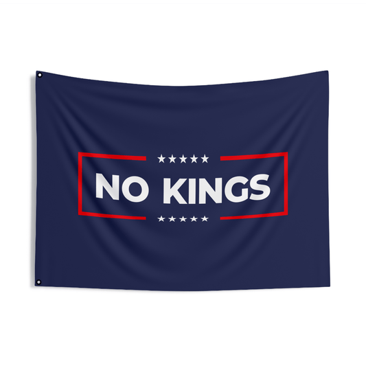 Free Oppression - Home Decor - No Kings Flag - Double - Sided Protest Banner, Anti Trump, Political Activist Flag for Marches, Rallies, Wall Decor