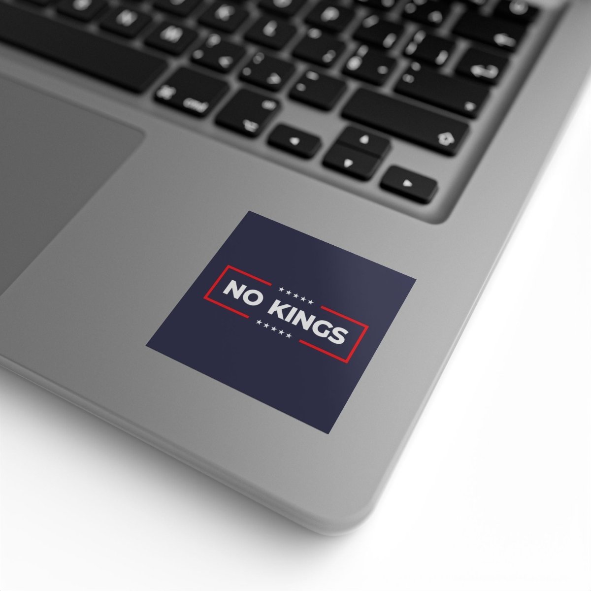 Free Oppression - Sticker Roll - No Kings - Square Vinyl Sticker Label Rolls - Anti Trump Protest "No Kings" Antifascist Decals