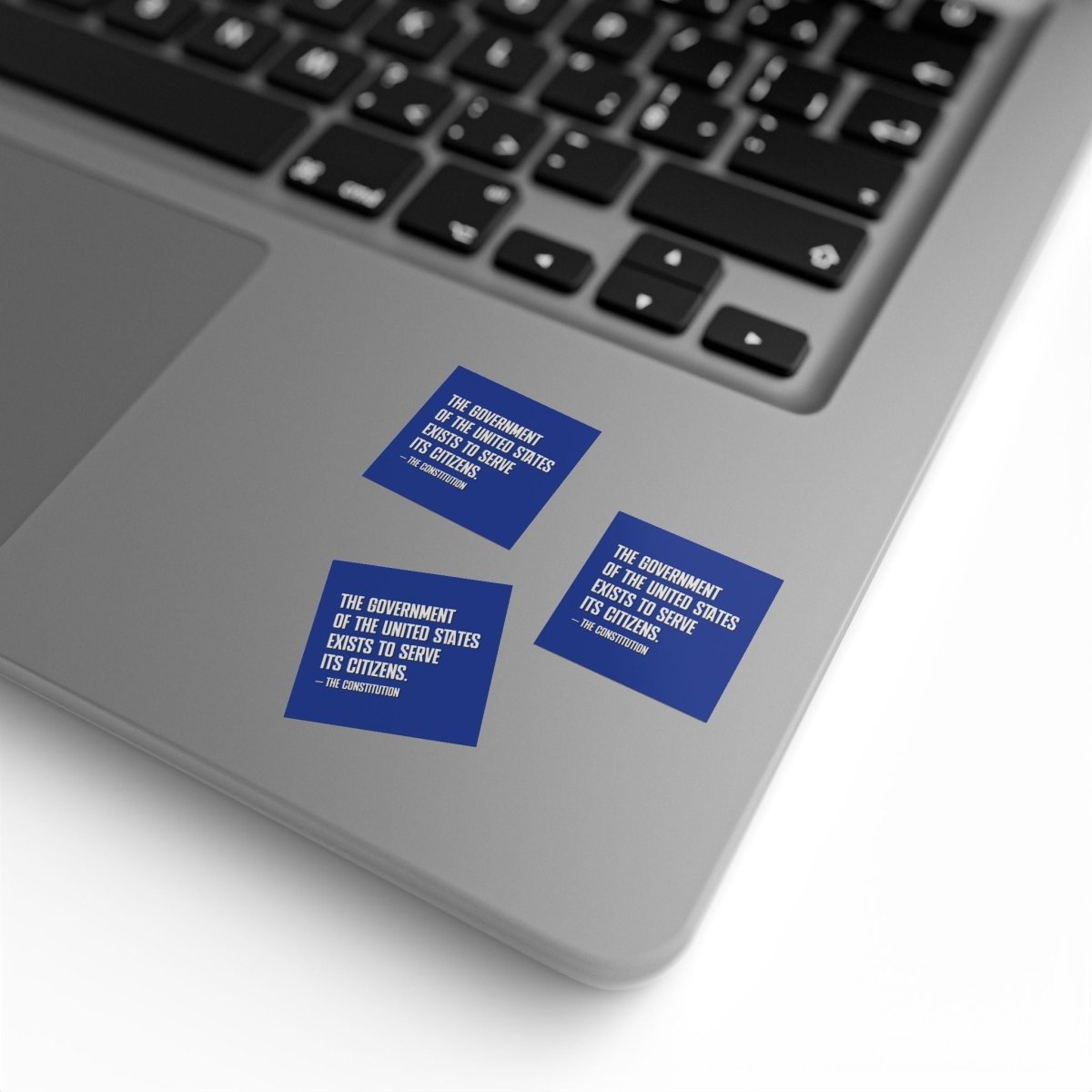 Free Oppression - Sticker Roll - The government of the United States exists to serve its citizens - Square Vinyl Sticker Roll — Anti Trump Protest "No Kings" Antifascist Decals