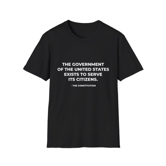 Free Oppression - T-Shirt - The government of the United States exists to serve its citizens - T-Shirt