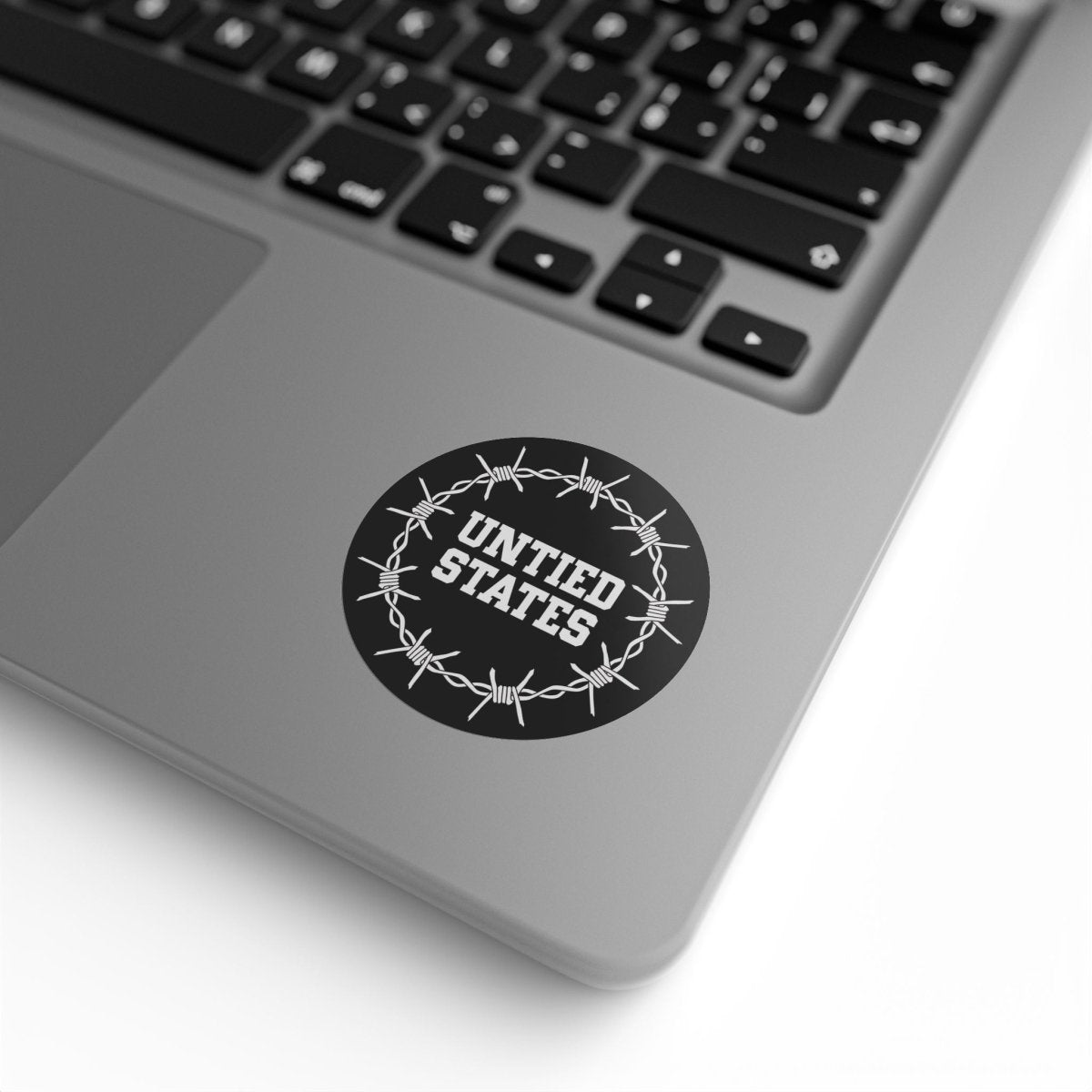 Free Oppression - Sticker Roll - Untied States - Round Vinyl Sticker Label Rolls - Anti Trump Protest "No Kings" Antifascist Decals