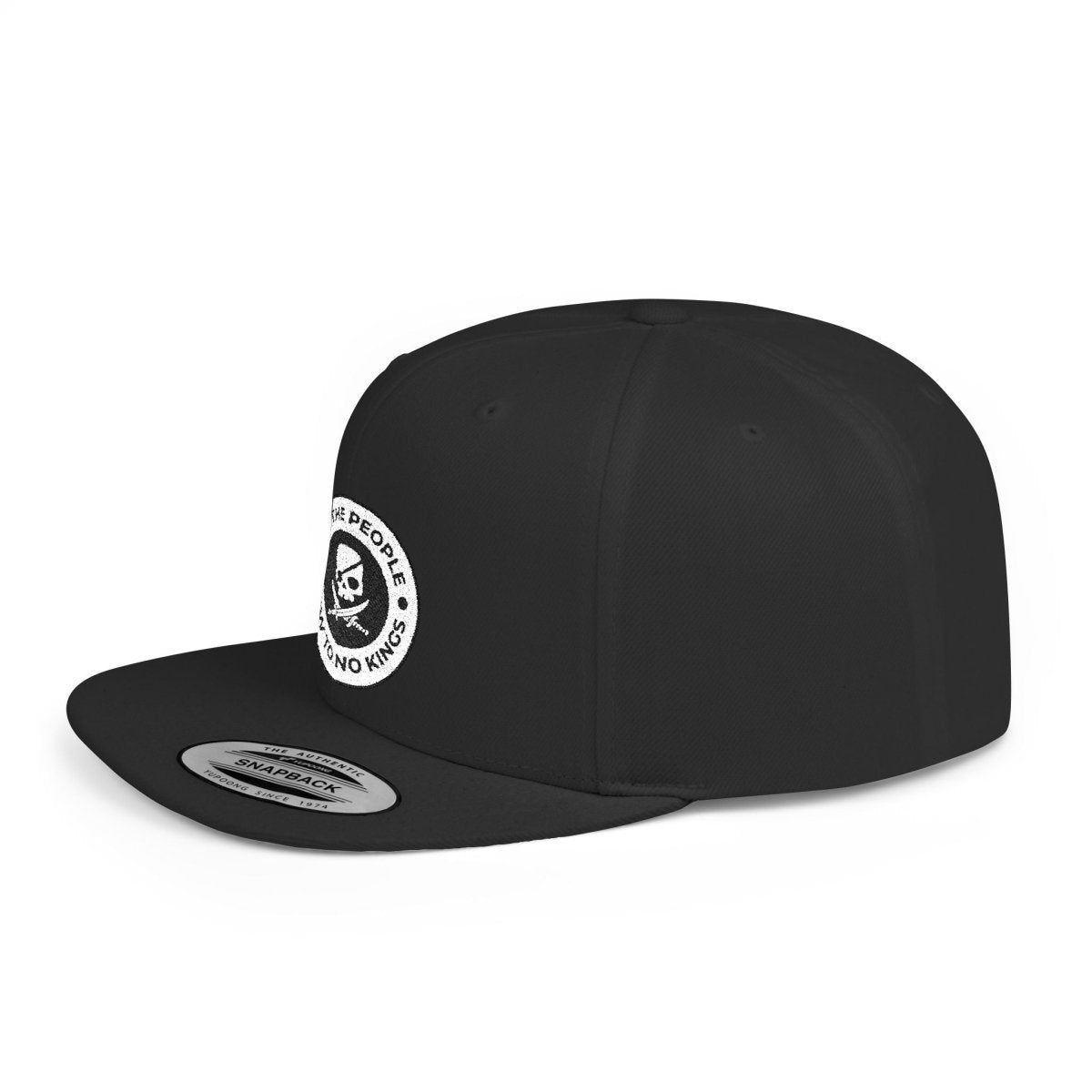 Free Oppression - Hats - We The People Bow To No Kings – Flat Bill Snapback Hat
