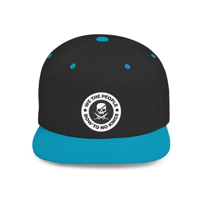 Free Oppression - Hats - We The People Bow To No Kings – Flat Bill Snapback Hat