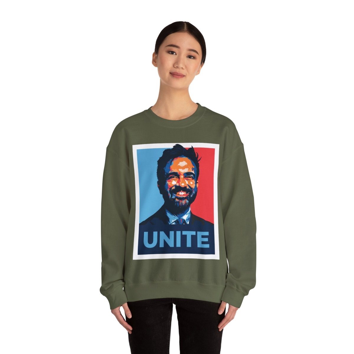 Free Oppression - Sweatshirt - Zohran Mamdani – Unite for Progress Sweatshirt