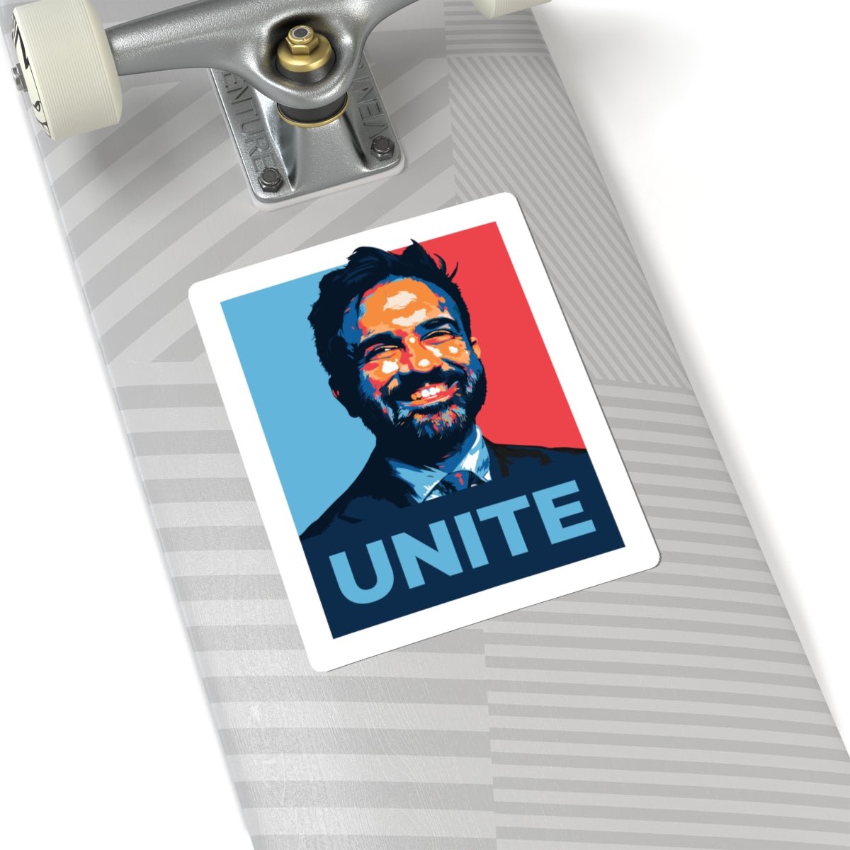 Free Oppression - Kiss - Cut Sticker - Zohran Mamdani Unite - Kiss - Cut Sticker
