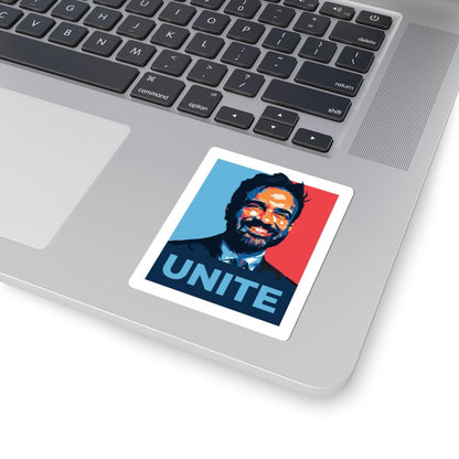 Free Oppression - Kiss - Cut Sticker - Zohran Mamdani Unite - Kiss - Cut Sticker